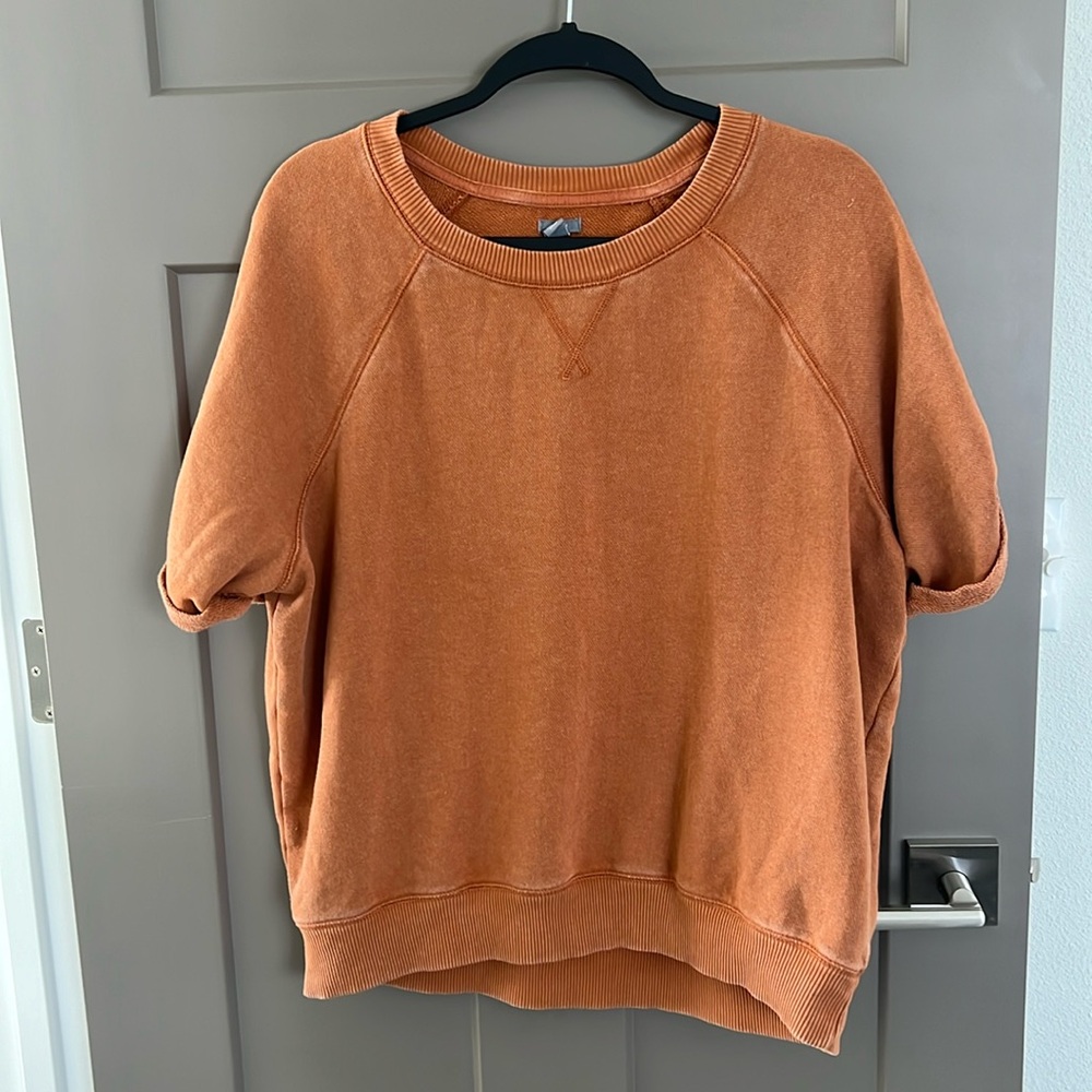 Aerie short sleeved sweatshirt